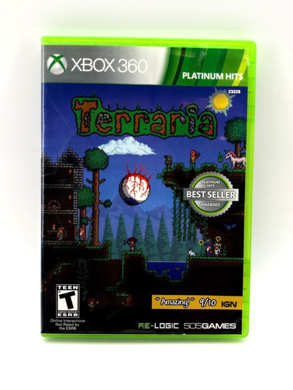 Terraria for XBOX 360 Platinum Hits w/Manual